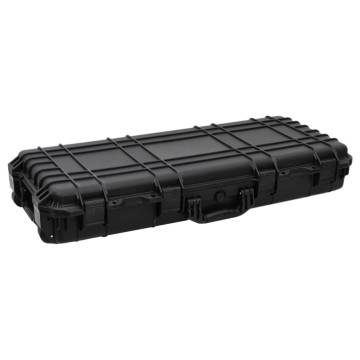 Wheeled Flight Case Black 96x42x16 cm - Heavy Duty Protection