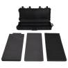 Wheeled Flight Case Black 96x42x16 cm - Heavy Duty Protection