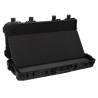 Wheeled Flight Case Black 96x42x16 cm - Heavy Duty Protection