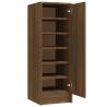 Shoe Cabinet Brown Oak - Stylish Storage Solution | HipoMarket