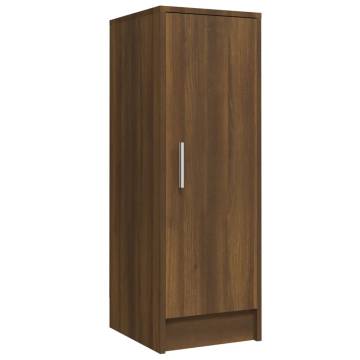 Shoe Cabinet Brown Oak - Stylish Storage Solution | HipoMarket