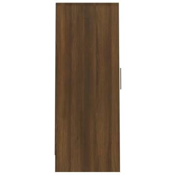 Shoe Cabinet Brown Oak - Stylish Storage Solution | HipoMarket