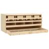 Chicken Laying Nest - 4 Compartments, Solid Pine Wood