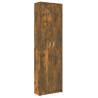 Hallway Wardrobe Smoked Oak | 55x25x189 cm Engineered Wood