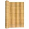 Light Brown Balcony Screen 300x90 cm - Poly Rattan Privacy