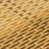 Light Brown Balcony Screen 300x90 cm - Poly Rattan Privacy