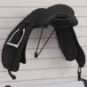 Foldable Saddle Rack - Wall Mounted Black Iron | Hipo Market