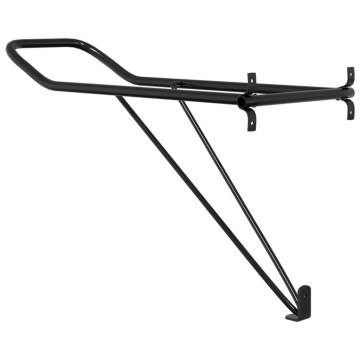 Foldable Saddle Rack - Wall Mounted Black Iron | Hipo Market