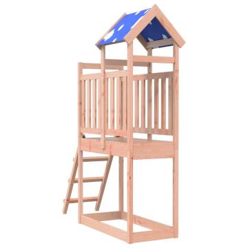 Play Tower with Ladder - Solid Douglas Fir | HipoMarket UK