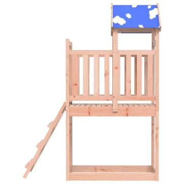 Play Tower with Ladder - Solid Douglas Fir | HipoMarket UK