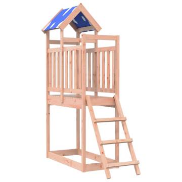 Play Tower with Ladder - Solid Douglas Fir | HipoMarket UK