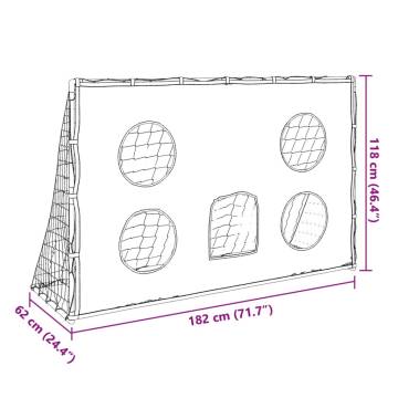 Kids' Football Goal Set with Target Mat - Fun & Skill-Building