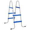 Sturdy Pool Ladder for Above Ground Pools - 84 cm Steel & Plastic