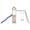 Outdoor Playset Solid Wood Pine – Fun for Your Kids!