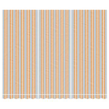 Replacement Fabric for Awning - Multicolour Stripe 4.5x3.5m