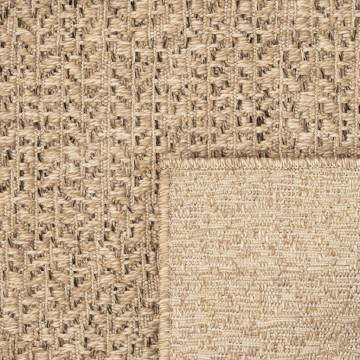 Rug ZIZUR 240x240 cm - Jute Look Indoor & Outdoor Rug