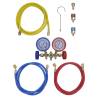 2-Way Manifold Gauge Set for Air Conditioning - Hipomarket UK