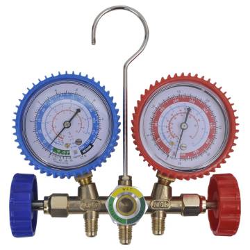 2-Way Manifold Gauge Set for Air Conditioning - Hipomarket UK