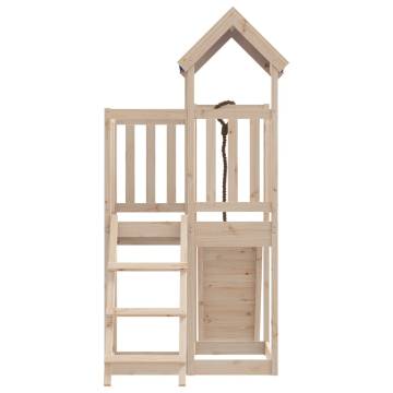 Outdoor Playset Solid Wood Pine - Imaginative Backyard Fun