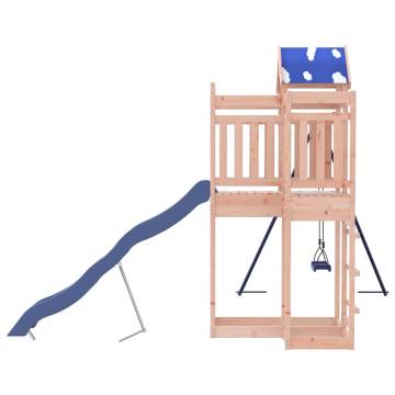 Outdoor Playset Solid Wood Douglas - Fun for Kids at Home