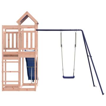 Outdoor Playset Solid Wood Douglas - Fun for Kids at Home