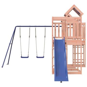 Outdoor Playset Solid Wood Douglas - Perfect for Kids Fun