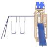 Outdoor Playset Solid Wood Pine | Fun for Kids at Home