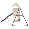 Outdoor Playset Solid Wood Pine - Fun for Kids | HiPo Market