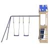 Outdoor Playset Solid Wood Pine - Fun for Kids | HiPo Market