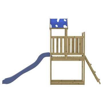 Outdoor Playset Impregnated Wood Pine - Fun for Kids