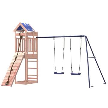 Outdoor Playset Solid Wood Douglas - Durable & Fun for Kids