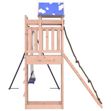 Outdoor Playset Solid Wood Douglas - Durable & Fun for Kids