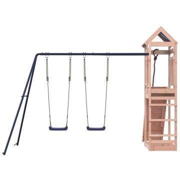 Outdoor Playset Solid Wood Douglas - Durable & Fun for Kids