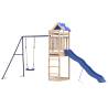 Outdoor Playset Solid Wood Pine - Adventure Awaits!