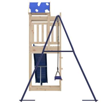 Outdoor Playset Solid Wood Pine - Adventure Awaits!