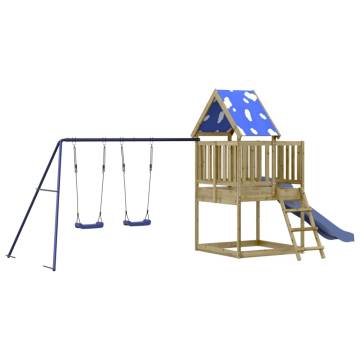 Outdoor Playset Impregnated Wood Pine - Best for Kids Fun