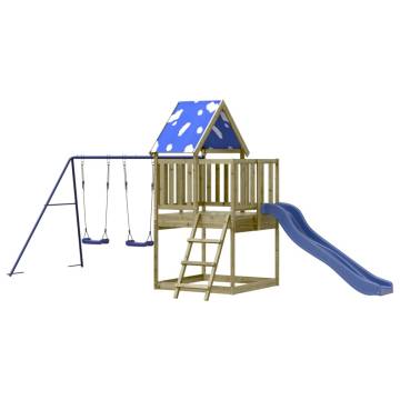 Outdoor Playset Impregnated Wood Pine - Best for Kids Fun