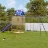 Outdoor Playset for Kids - Durable Pine Wood Playground