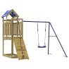 Outdoor Playset - Durable Impregnated Pine Wood for Kids Fun