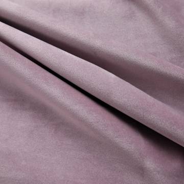 Elegant Velvet Blackout Curtain - Antique Pink - 290x245 cm