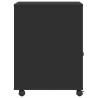 Printer Stand with Wheels - Black 60x50x67 cm | HipoMarket