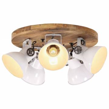 Stylish Ceiling Lamp 25W - White, 50x50x25 cm E27 | HipoMarket