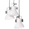 Hanging Lamp 25W White E27 - Industrial Style Lighting