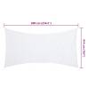 Camouflage Net with Storage Bag 600x414 cm - White