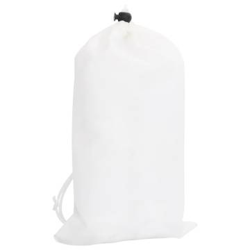 Camouflage Net with Storage Bag - 506x279 cm White