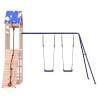 Outdoor Playset Solid Wood Douglas - Fun Backyard Adventure