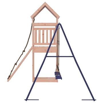 Outdoor Playset Solid Wood Douglas - Fun Backyard Adventure