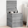 Grey Sonoma Storage Box - Stylish & Functional 40x42x46 cm