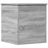 Grey Sonoma Storage Box - Stylish & Functional 40x42x46 cm