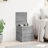 Grey Sonoma Storage Box - Stylish & Functional 40x42x46 cm